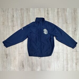 Majestic San Diego Padres Medium Coach Jacket